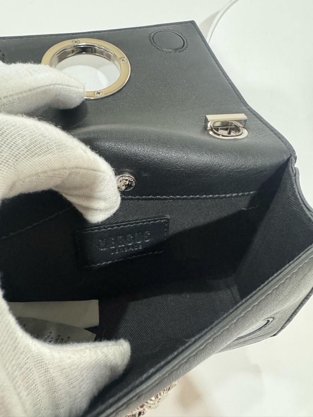 Versus Versace Grand Canyon Lion Shoulder/Crossbody Bag - Picture 6 of 10